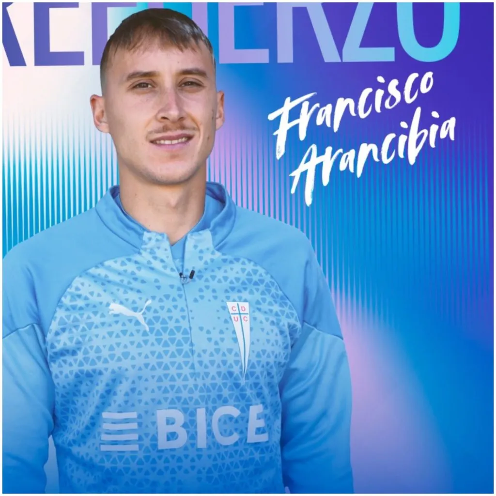 Arancibia se transformó en nuevo refuerzo ‘Cruzado’ | Foto: Cruzados