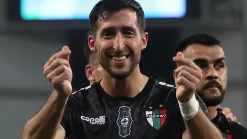 Gonzalo Sosa marcó uno de los tantos de Palestino ante Cuiabá. (Foto: PalestinoSADP)