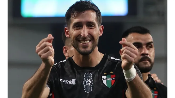 Gonzalo Sosa marcó uno de los tantos de Palestino ante Cuiabá. (Foto: PalestinoSADP)