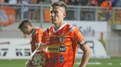 Juan Carlos Letelier feliz con la vuelta de Insaurralde.