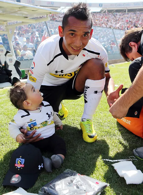 Sebastián Toro con Colo Colo. | Foto: Photosport
