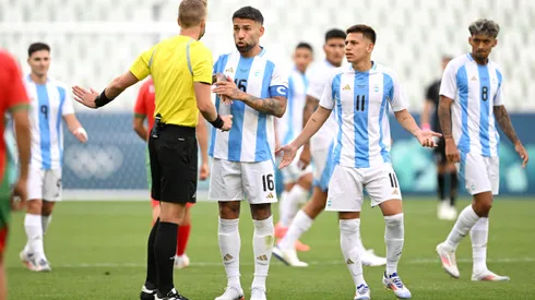 Argentina perdió 2-1 ante Marruecos en el estreno de los Juegos Olímpicos París 2024. (Foto: Tullio M. Puglia/Getty Images)