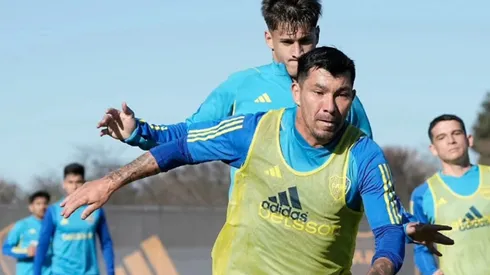 Gary Medel aun no tiene un puesto asegurado en Boca