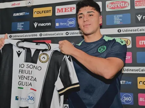 Damián Pizarro es presentado en Udinese y confiesa quién es su máximo referente