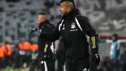 Arturo Vidal se mosquea por preguntas sobre Mauricio Isla. (Foto: Photosport)