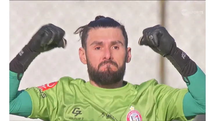 Paulo Garcés fue héroe en empate de San Felipe ante Deportes Recoleta (Foto: TNT Sports)