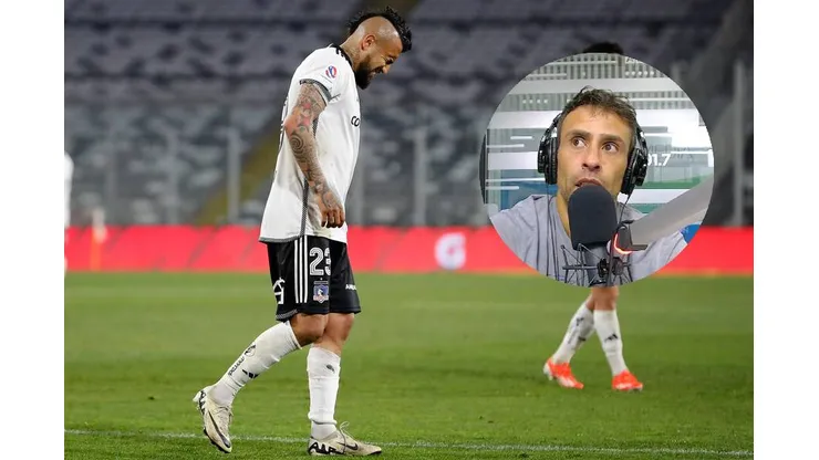 Jorge Valdivia asegura que lesión de Arturo Vidal sería un desgarro