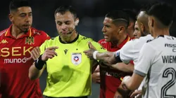 El arbitraje entre Colo Colo y Unión Española generó una gran polémica.