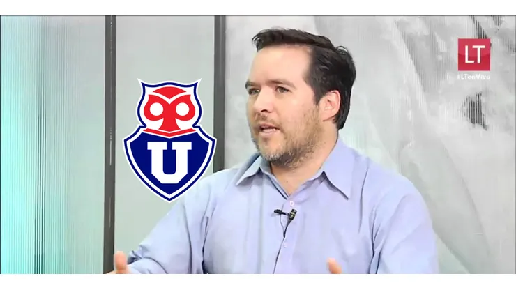 Caamaño repasó a jugador de la U.