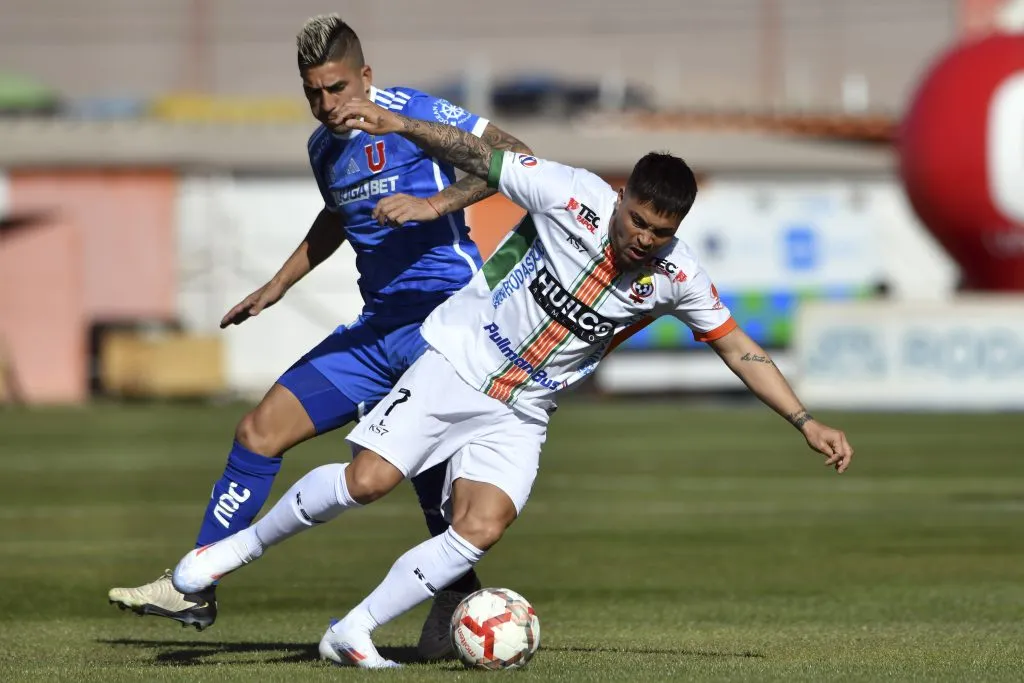 Universidad de Chile empató ante Cobresal en el Estadio El Cobre de El Salvador.