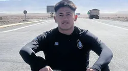 Mauro Brasil arriba a la ciudad de Calama para integrarse a los trabajos en Cobreloa. (Foto: Mauro Brasil)