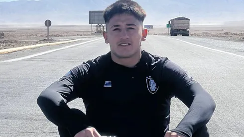 Mauro Brasil arriba a la ciudad de Calama para integrarse a los trabajos en Cobreloa. (Foto: Mauro Brasil)