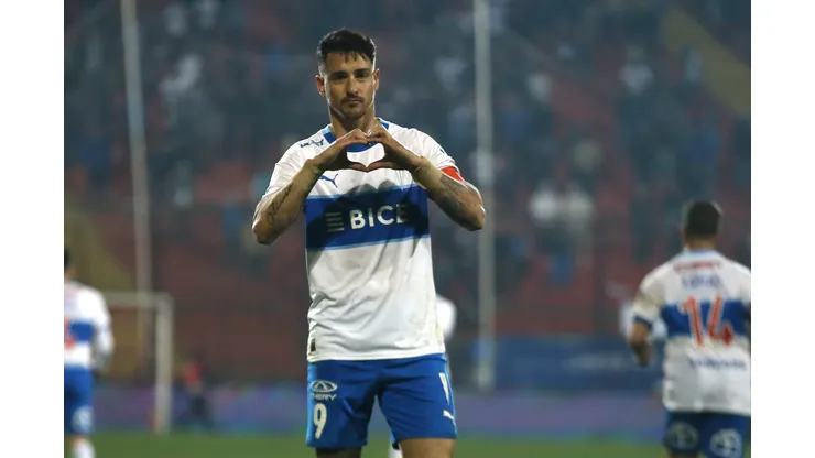 Fernando Zampedri está a cinco goles del máximo anotador en la historia de la UC.
