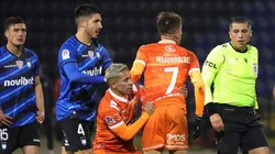 Cobreloa se sacó de sus casillas reclamando contra Benjamín Saravia.