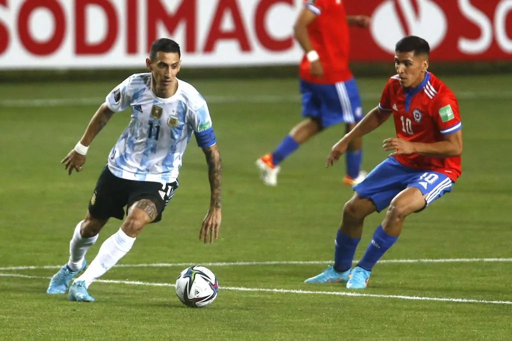 Di María ha enfrentado en más de alguna oportunidad a La Roja | FOTO: Marcelo Hernandez/Photosport