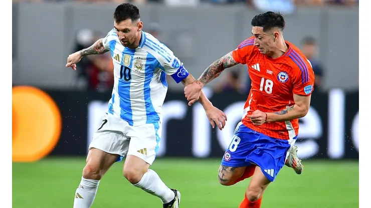 En Chile se frotan las manos con la posible ausencia de Messi.