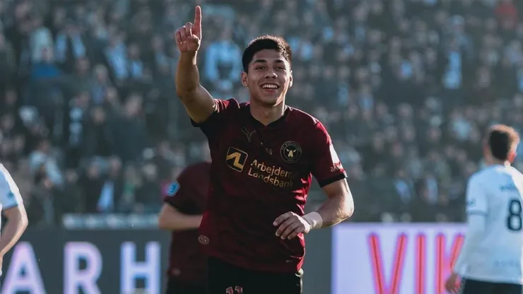 Darío Osorio se roba las miradas con estos golazos en el Midtjylland