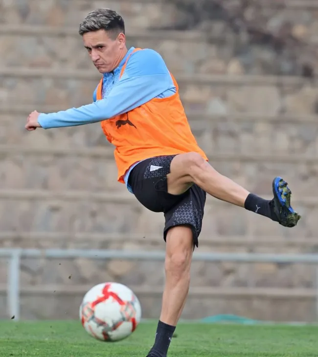 Zuqui ya entrena en la UC | Foto: Cruzados