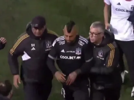 VIDEO| Arturo Vidal tuvo que salir con escolta