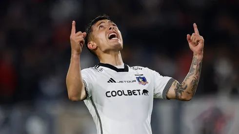 Cristián Zavala anotó el 1 a 0 para Colo Colo