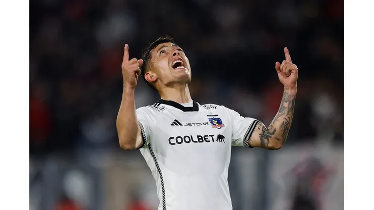 Cristián Zavala anotó el 1 a 0 para Colo Colo