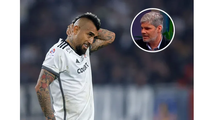 Juan Cristóbal Guarello escogió la posición ideal de Arturo Vidal en Colo Colo.