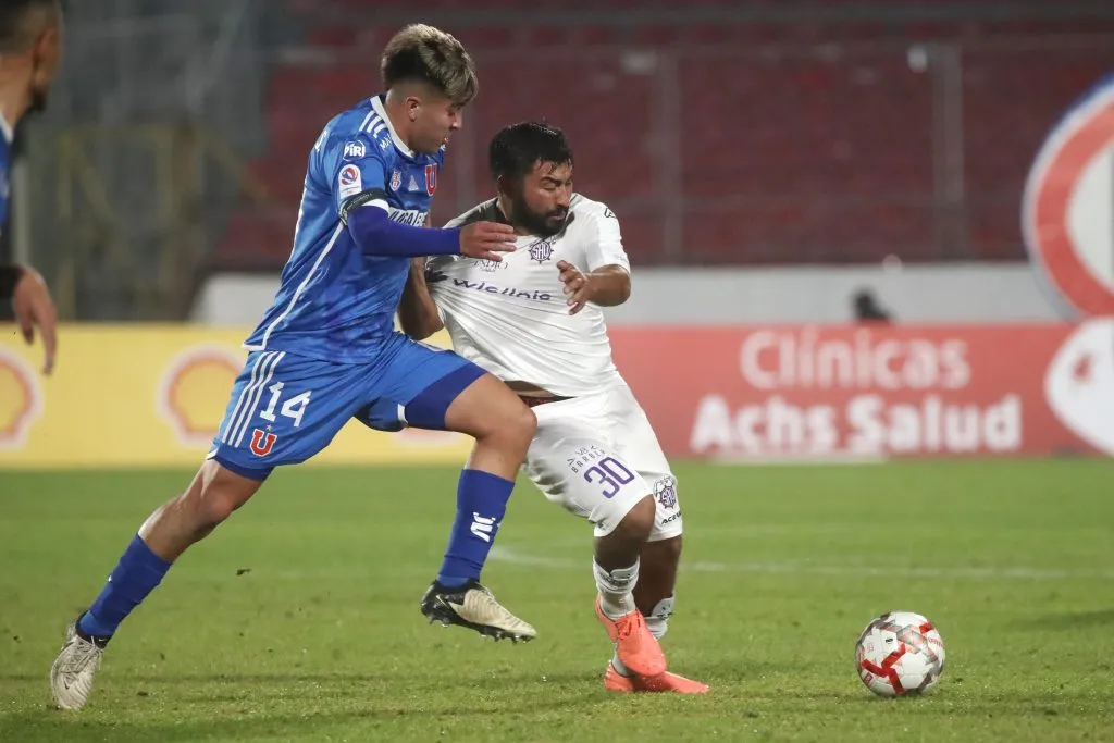 La situación de Marcelo Morales en la U sigue siendo generando incertidumbre | FOTO: Jonnathan Oyarzun/Photosport