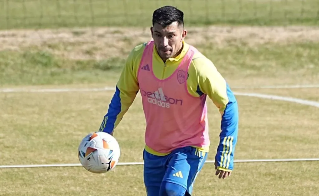Gary Medel aún no tiene definida su posición en Boca Juniors. (Foto: Boca Juniors)