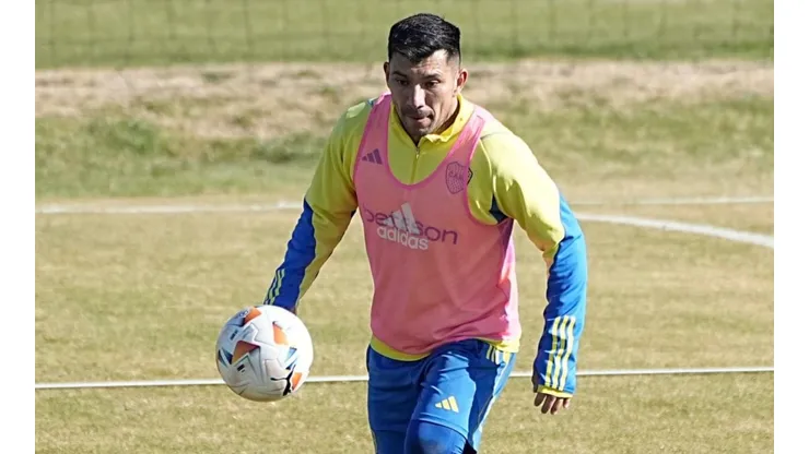 Gary Medel aún no tiene definida su posición en Boca Juniors. (Foto: Boca Juniors)