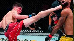 Jaula Bahamondes se ha convertido en un aguafiestas para los locales en la UFC (Foto: UFC)