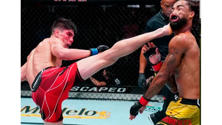 Jaula Bahamondes se ha convertido en un aguafiestas para los locales en la UFC (Foto: UFC)