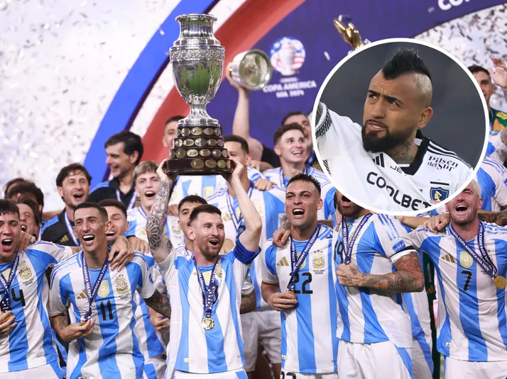 Arturo Vidal desclasifica consejo a héroe de Argentina en la Copa América