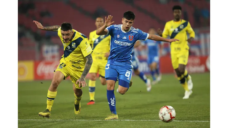Ignacio Vásquez no dirá presente en el duelo entre Universidad de Chile y Palestino.