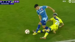 Gustavo Álvarez furia por infracción a Nacho Vásquez