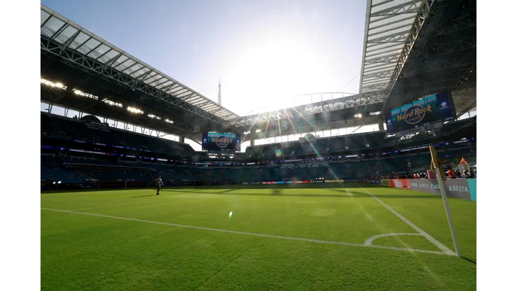 La final de la Copa América se juega en el Hard Rock Stadium. (Foto: Getty)