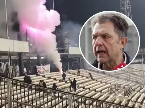 Aníbal Mosa les declara la guerra a los barristas en contra del enrolamiento en Colo Colo