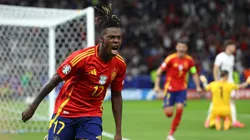 Nico Williams adelantó a España ante Inglaterra en la final de la Euro. (Foto: Getty)