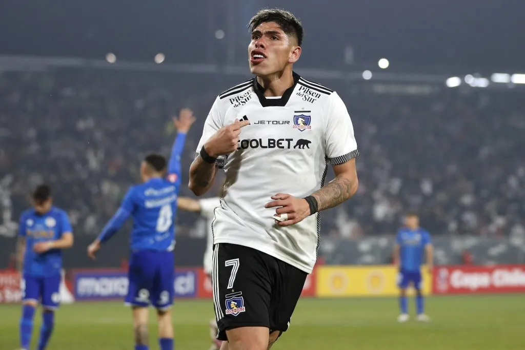 Carlos Palacios fue el autor del gol de la clasificación de Colo Colo en Copa Chile