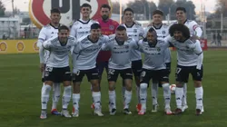 Futbol, Santa Cruz vs Colo-Colo. Semi final Copa Chile 2024. El equipo de Coo Colo es fotografiado durante el partido de ida semi finales de la Copa Chile contra Santa Cruz disputado en el estadio La Granja, Curico,Chile. 07/06/2024 Jose Robles/Photosport Football, Santa Cruz vs Colo-Colo. 2024 Copa Chile Championship. Colo-Colo’s team are pictured during the first leg semi-final match of the Chile Cup against Santa Cruz played at the La Granja,Curico Chile. 07/06/2024 Jose Robles/Photosport