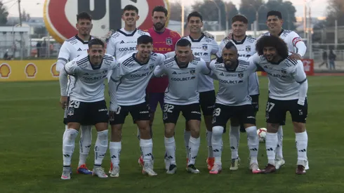 Futbol, Santa Cruz vs Colo-Colo. Semi final Copa Chile 2024. El equipo de Coo Colo es fotografiado durante el partido de ida semi finales de la Copa Chile contra Santa Cruz disputado en el estadio La Granja, Curico,Chile. 07/06/2024 Jose Robles/Photosport Football, Santa Cruz vs Colo-Colo. 2024 Copa Chile Championship. Colo-Colo’s team are pictured during the first leg semi-final match of the Chile Cup against Santa Cruz played at the La Granja,Curico Chile. 07/06/2024 Jose Robles/Photosport
