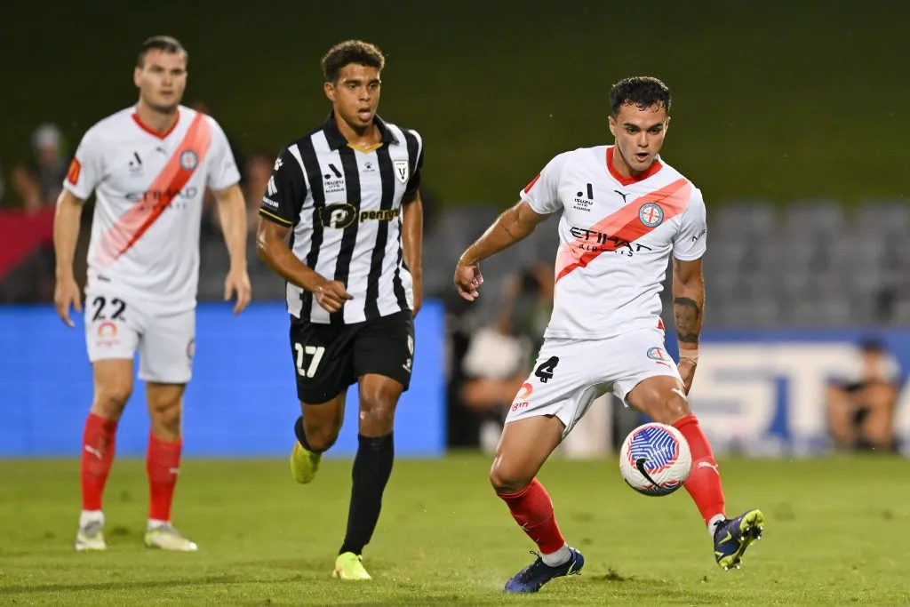 Vicente Fernández dejó el Melbourne City y volverá a Talleres. Pasó por Universidad de Chile en 2023.