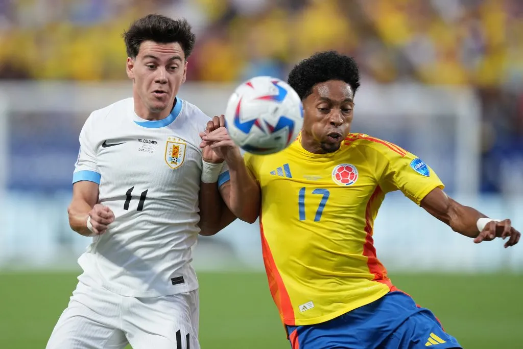 Colombia venció a Uruguay por la Copa América 2024. (Foto de Grant Halverson/Getty Images)