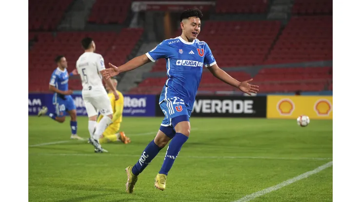 Ignacio Vásquez pisa fuerte en el plantel de Universidad de Chile.