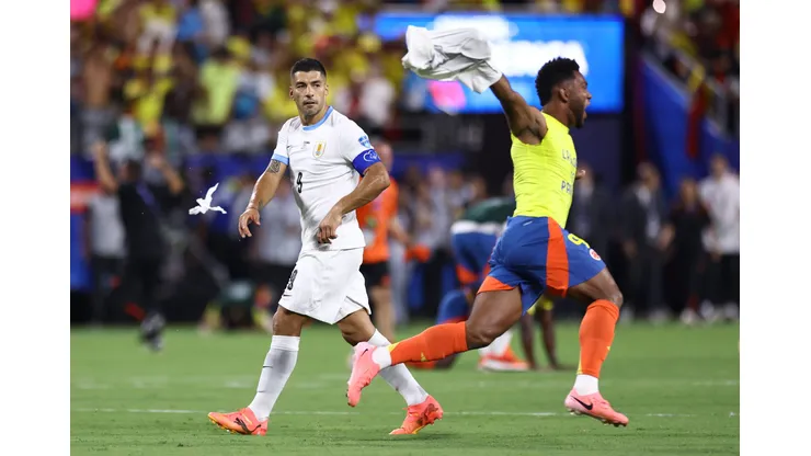Luis Suárez denunció a los jugadores colombianos.
