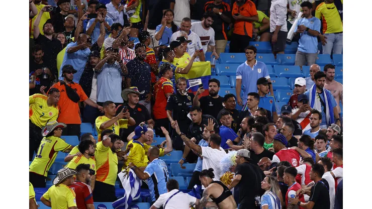 Josema Giménez se refirió a los incidentes contra los hinchas colombianos.