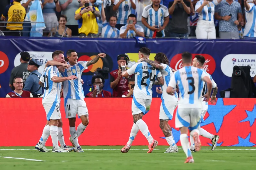 Argentina llega a la final de la Copa América 2024  (Foto de Maddie Meyer/Getty Images)