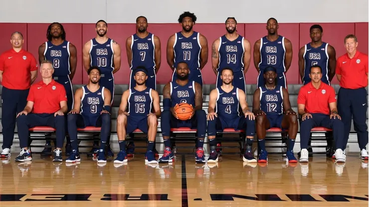 Estados Unidos y su equipo estelar en el básquet para los Juegos Olímpicos