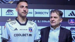 Javier Correa no ha logrado debutar en Colo Colo por una lesión (Foto: Marcelo Hernández/Photosport)