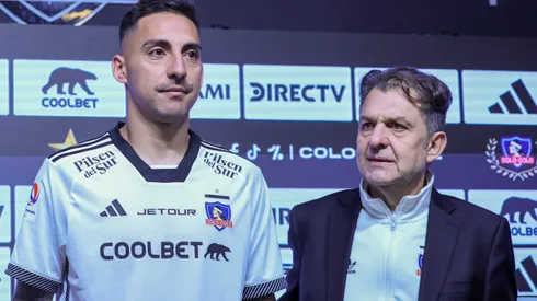 Javier Correa no ha logrado debutar en Colo Colo por una lesión (Foto: Marcelo Hernández/Photosport)