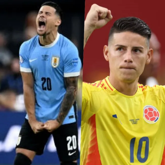 Uruguay y Colombia va por TV abierta en Chile (Getty Images)